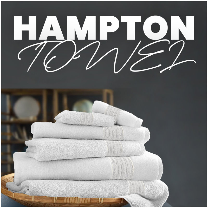 Midweight Bath Towel, Bath Towel - 4 Pack, White