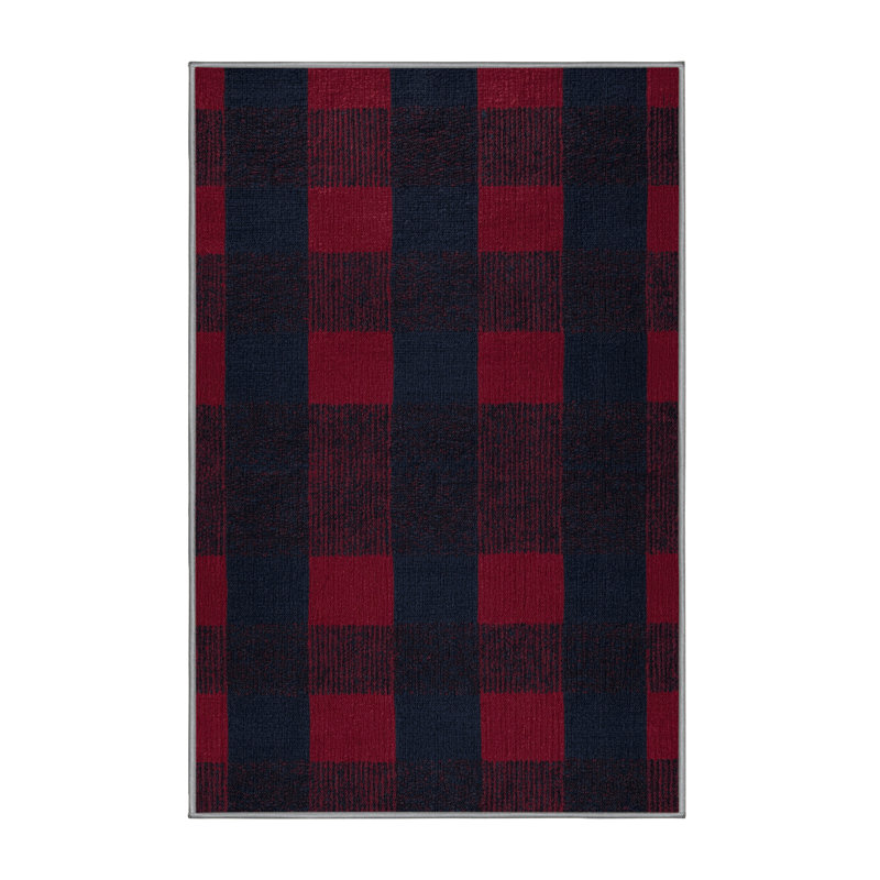 Tapis mauve lavable à la machine, Rectangle 2 pi x 3 pi