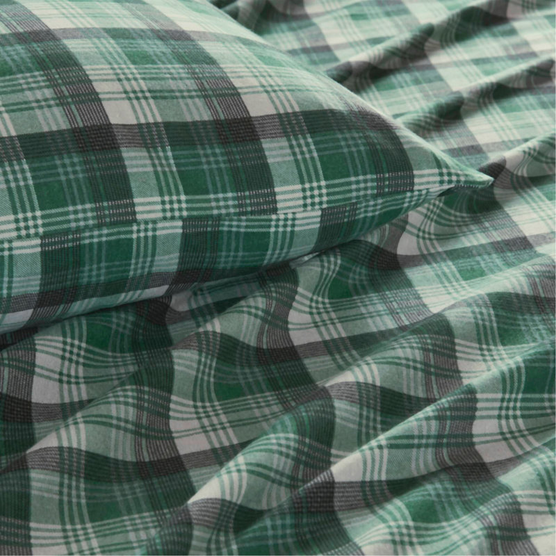 Ensemble de draps 4 pièces, Full Coverlet / Bedspread + 3 Additional Pieces, Vert