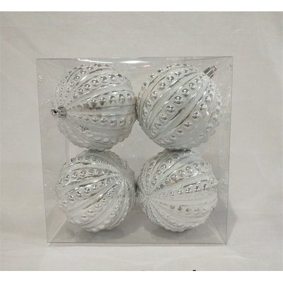 Ensemble d'ornement boule 4 pièces