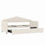 Lit de jour simple avec couchette Cleston-1510803900