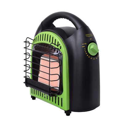 Flame King 10,000 BTU Propane Space Radiant Portable Heater Indoor Outdoor