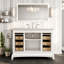Ensemble de meuble-lavabo double 60 po Clamart-101807950-101807952
