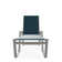 Holna Outdoor Rust-Resistant Metal Chaise Lounge