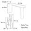 Petite table haute et chaise-110831925