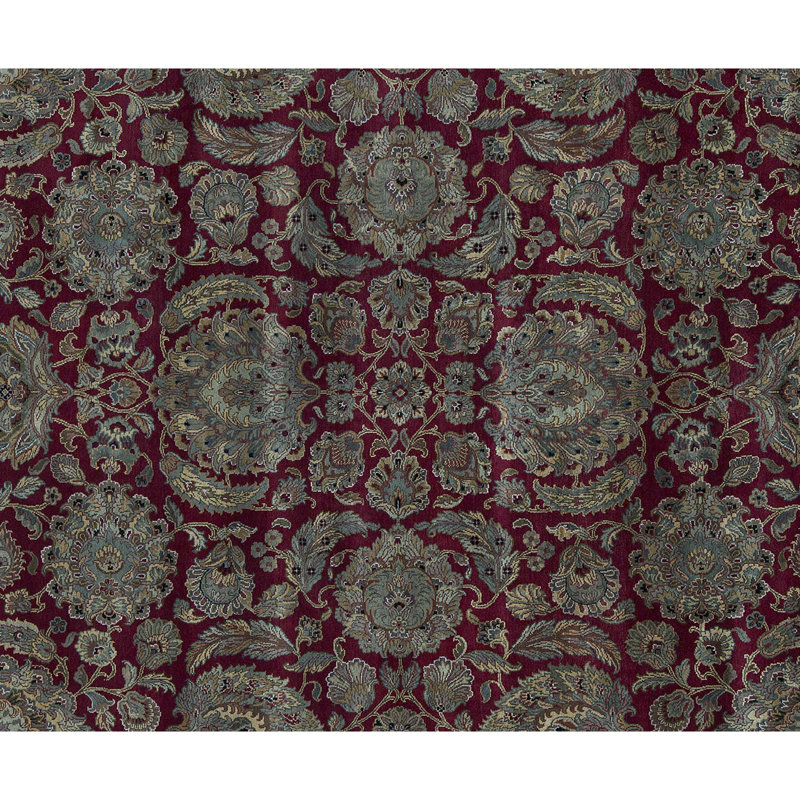 Wool Oriental Area Rug, Rectangle 6' x 9'