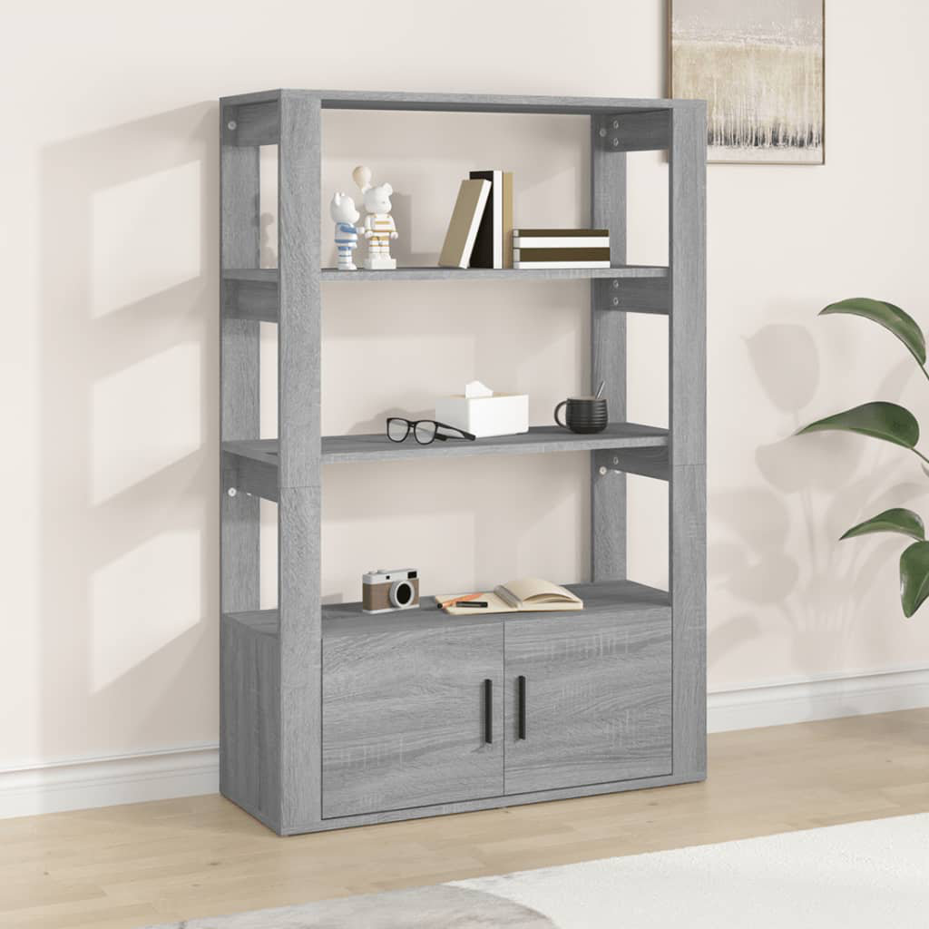 Liiam 119.5cm H x 80cm W Standard Bookcase