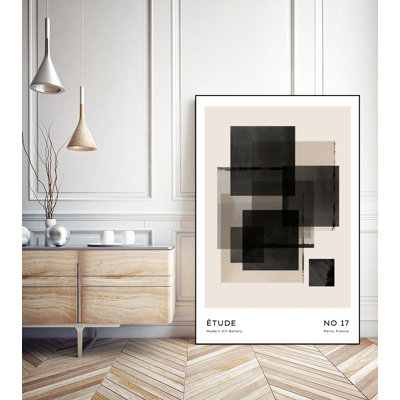Superposition, toile encadrée