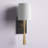 Averee 5.5" W 1-Light Dimmable Wallchiere-1200731361