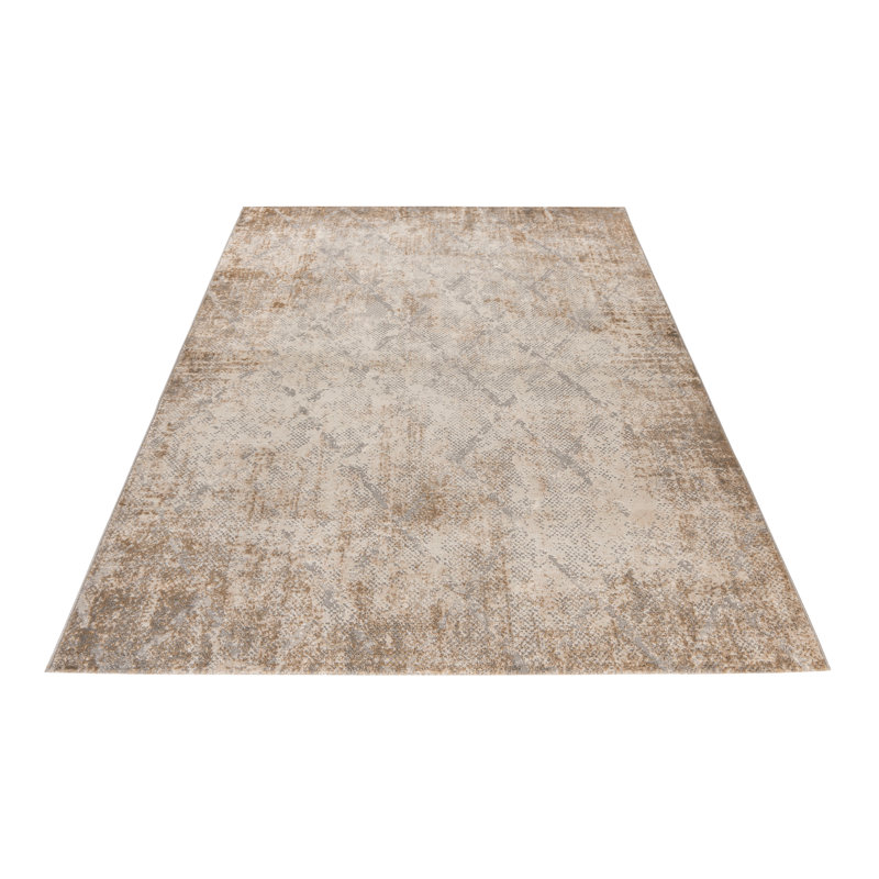 Salsa Rectangle Dhurrie, Taupe, Rectangular 200 x 290cm
