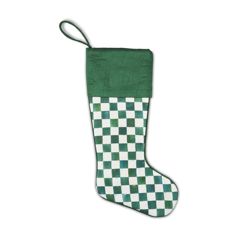 Emerald Check Stocking