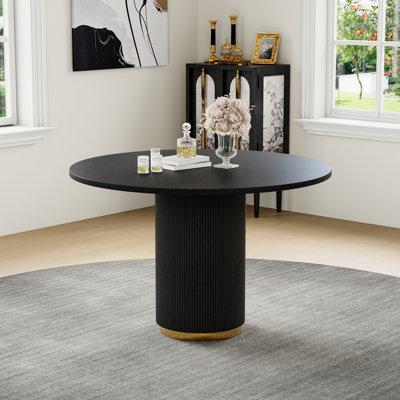 Round Pedestal Dining Table