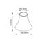 Marland 56cm Cotton Bell Lamp Shade