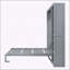 Lit escamotable mural avec tablettes Murphy-640198966