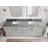 Aberdeen 84'' Double Bathroom Vanity with Quartz Top-94240503-74716249