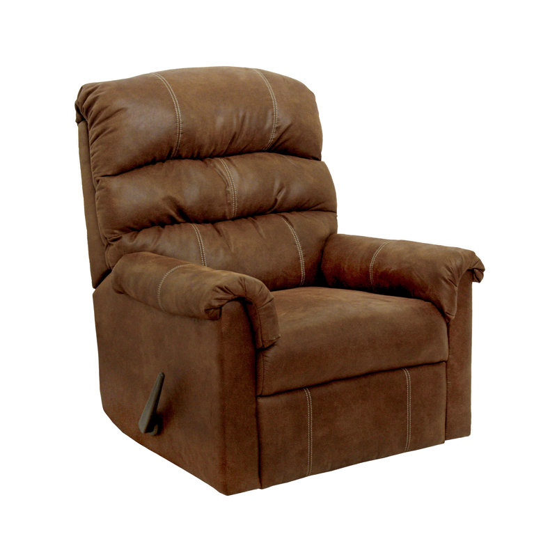 Padstow Upholstered Recliner, Brown