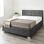 Caddo Fabric Upholstered Ottoman Bed Frame-37573947-37573950