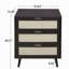 Armoire 3 tiroirs, convenant à la chambre à coucher, au salon et au bureau