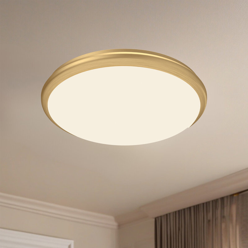 Plafonnier encastré en verre Malta Malta, H 3,125 po x l 12 po x P 12 po