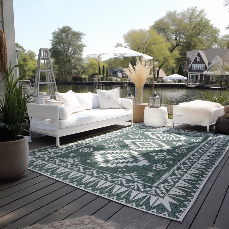 Gemini Ornamental Area Rug, Rectangular 120 x 170cm