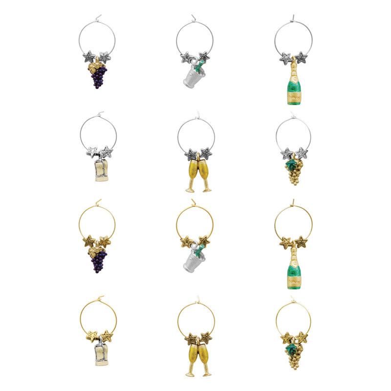 Cuyler Wine Charm