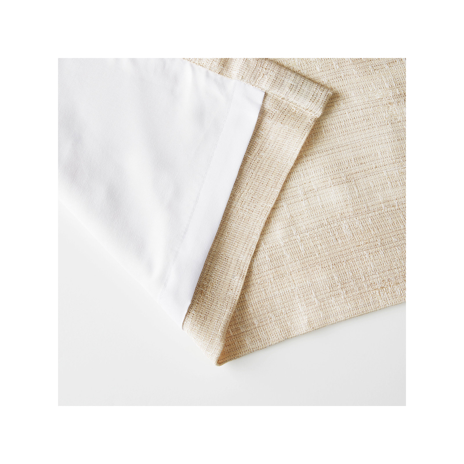 Tecoma Room Darkening Curtain, 50" W x 120" L, Putty