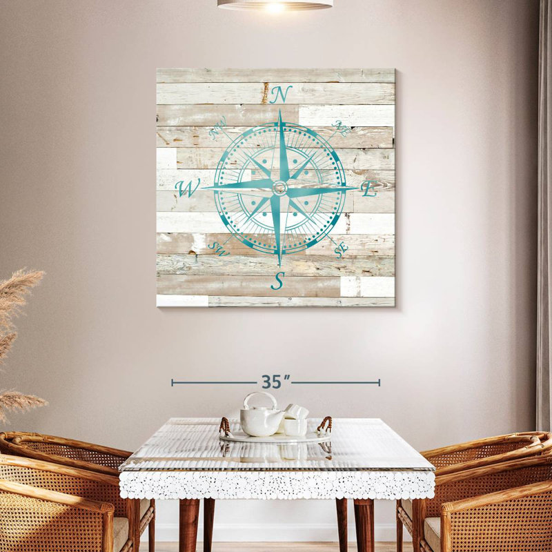 Aletra Rustic Lodge Beachlife Blue