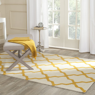 Tapis en laine touffeté à la main Cannen