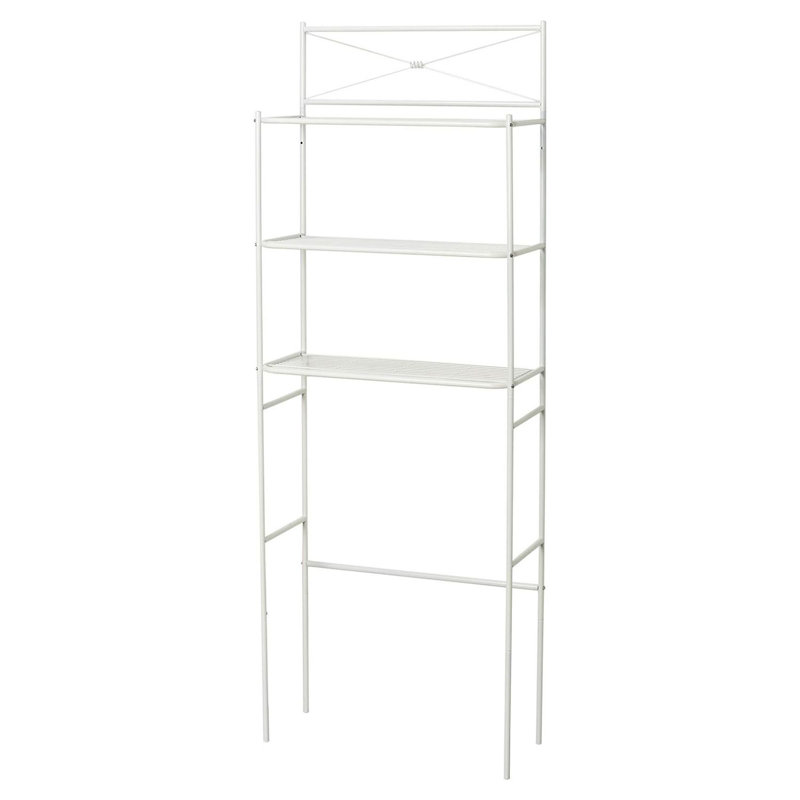 Osazee Metal Over The Toilet Storage, White
