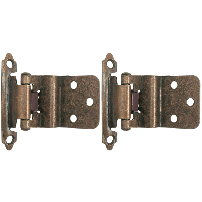 Charnière de porte simple à fermeture intérieure h 3 po x l 2 po, Bronze vénitien