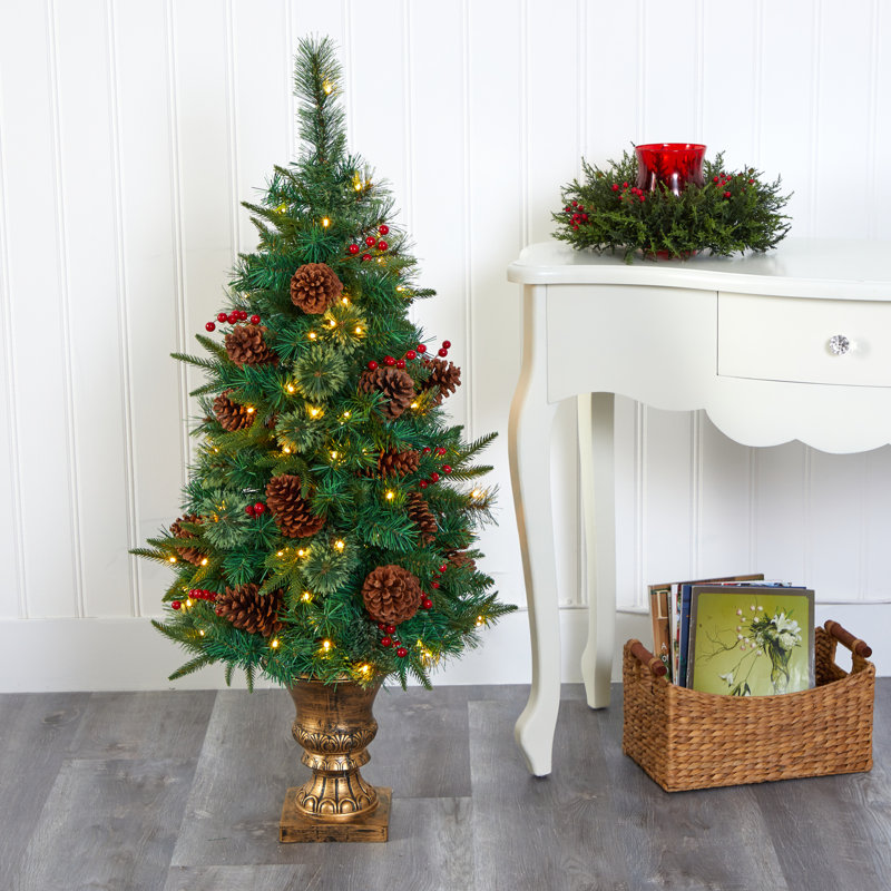Sapin de Noël artificiel vert 4 pi