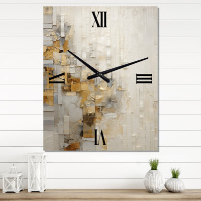 Dahra - Horloge murale formes abstraites