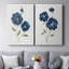 Coquelicots bleus - Toile tendue avec châssis de qualité supérieure - Prêt à être accroché-1371627995
