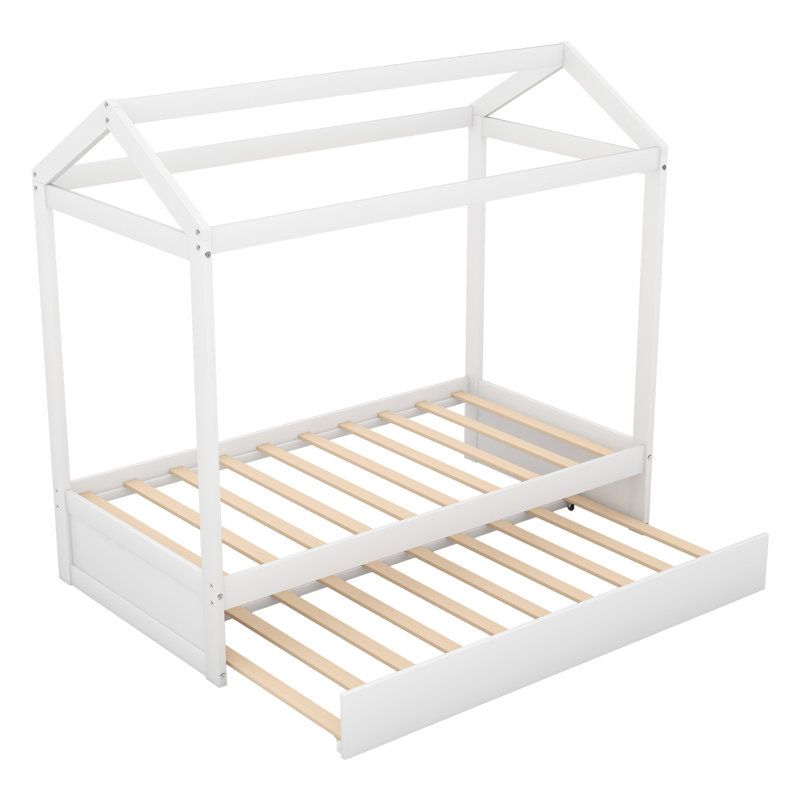 Lit moderne avec lit gigogne et meubles de chambre à coucher décoratifs