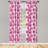 Watercolor Floral Semi-Sheer Rod Pocket Curtain Panels-45967979