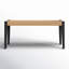 Banc en bois massif Aniek-1311801325