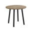 Table de salle à manger compacte à 3 abattants, métal noir, fini taupe, 89 cm (35 po), indispensable en cuisine.