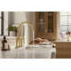 Edalyn by Studio McGee Two-Hole Bridge Kitchen Sink Faucet with Side Sprayer