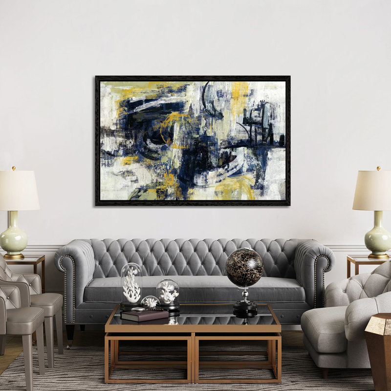 Graffiti Wall III by Silvia Vassileva - Gallery-Wrapped Canvas Giclée on Canvas, 152.5 cm H x 101.5 cm W, Black Framed