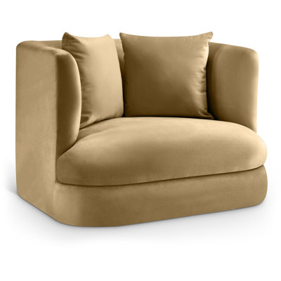 Chaise en velours Ethalind