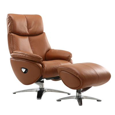 Dawid Upholstered Swivel Recliner