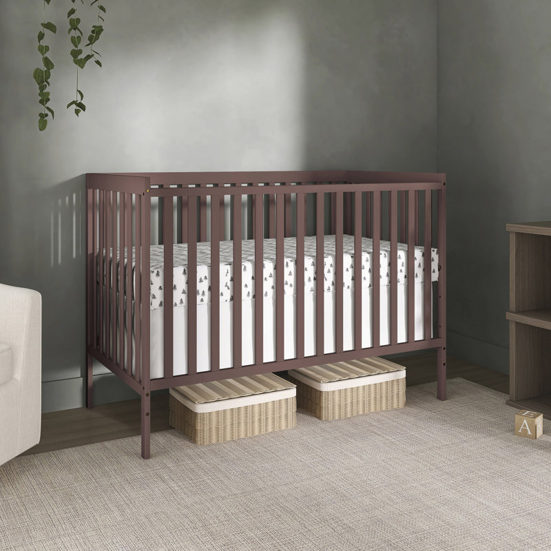 Lit de bébé convertible Synergy, Cerisier