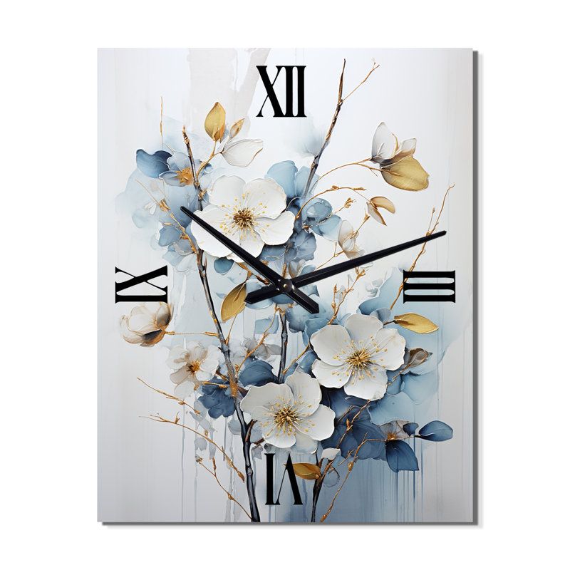 Daise - Horloge murale cornouiller, Grand