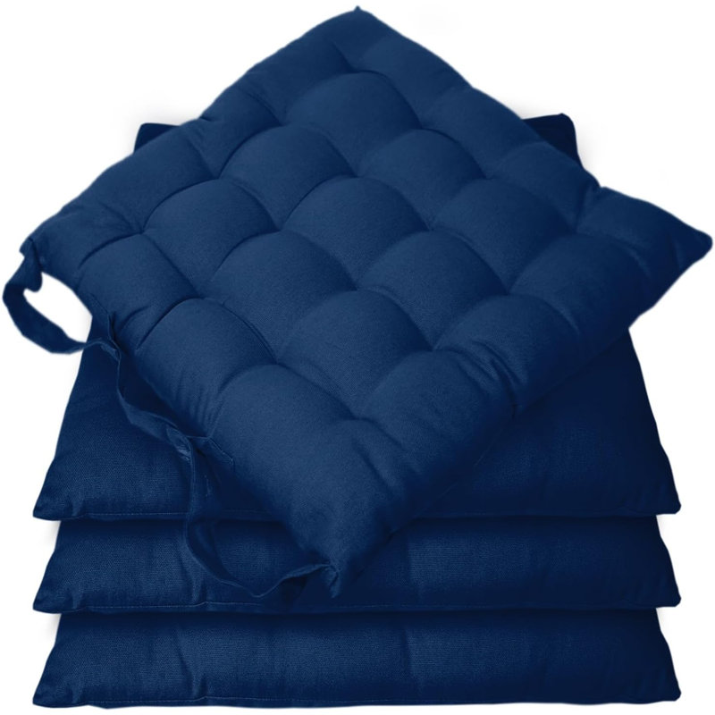 Chair Pad Cushion, Navy