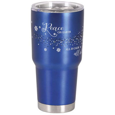 Gobelet de Noël bleu nuit silencieuse