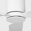 Ventilateur de plafond d'intérieur à DEL avec coupe-fil filetée Cleancut Smart 54 de Visual Comfort Fan-474601011-474601012