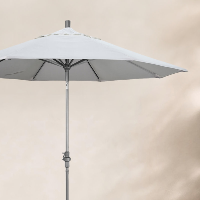 Parasol de marché 9 pi Romany, Blanc - oléfine