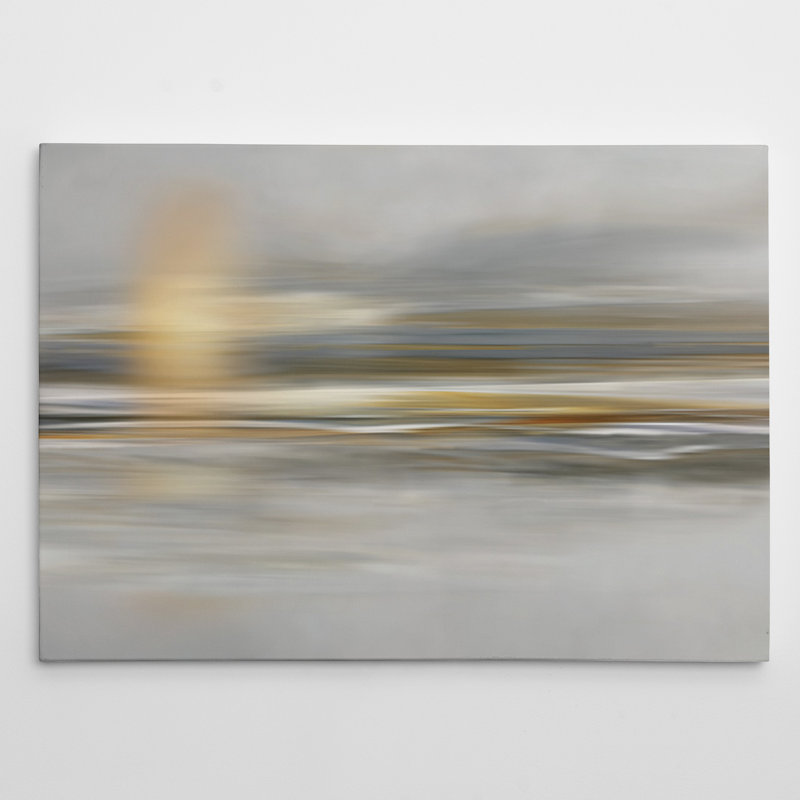 «Soft Sea Landscape», impression sur toile tendue, H 12 po x l 18 po x P 1,5 po