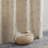 Cotton Blend Semi Sheer Curtain Pair-579883890-579883903