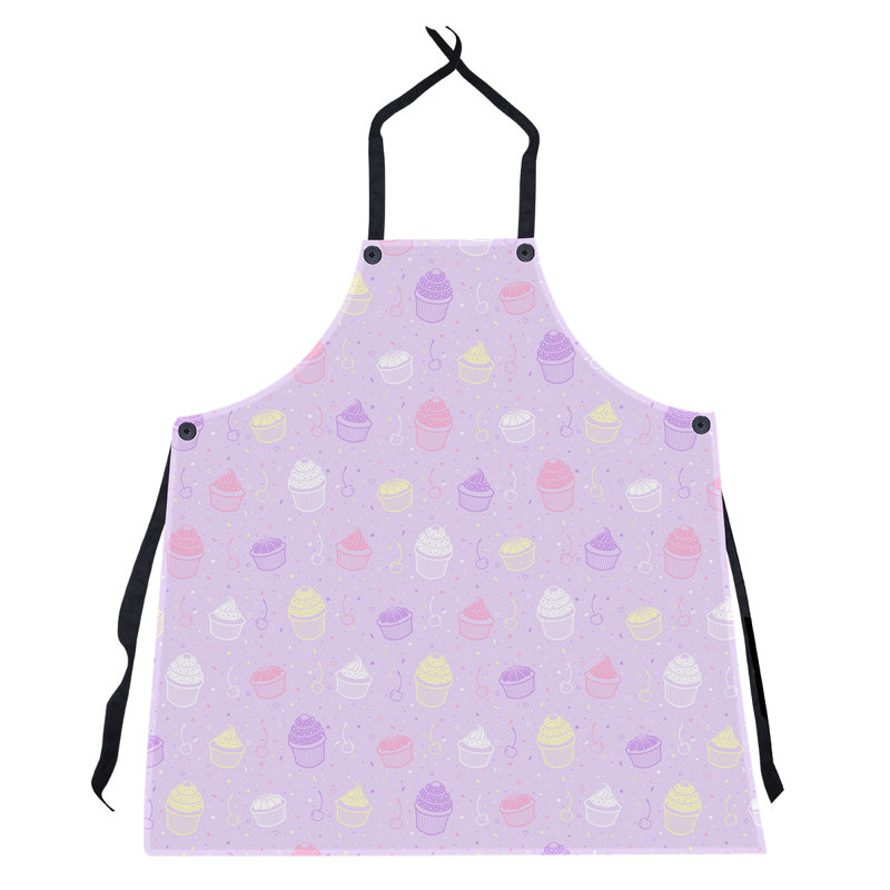 Bib Apron, Purple Alternate
